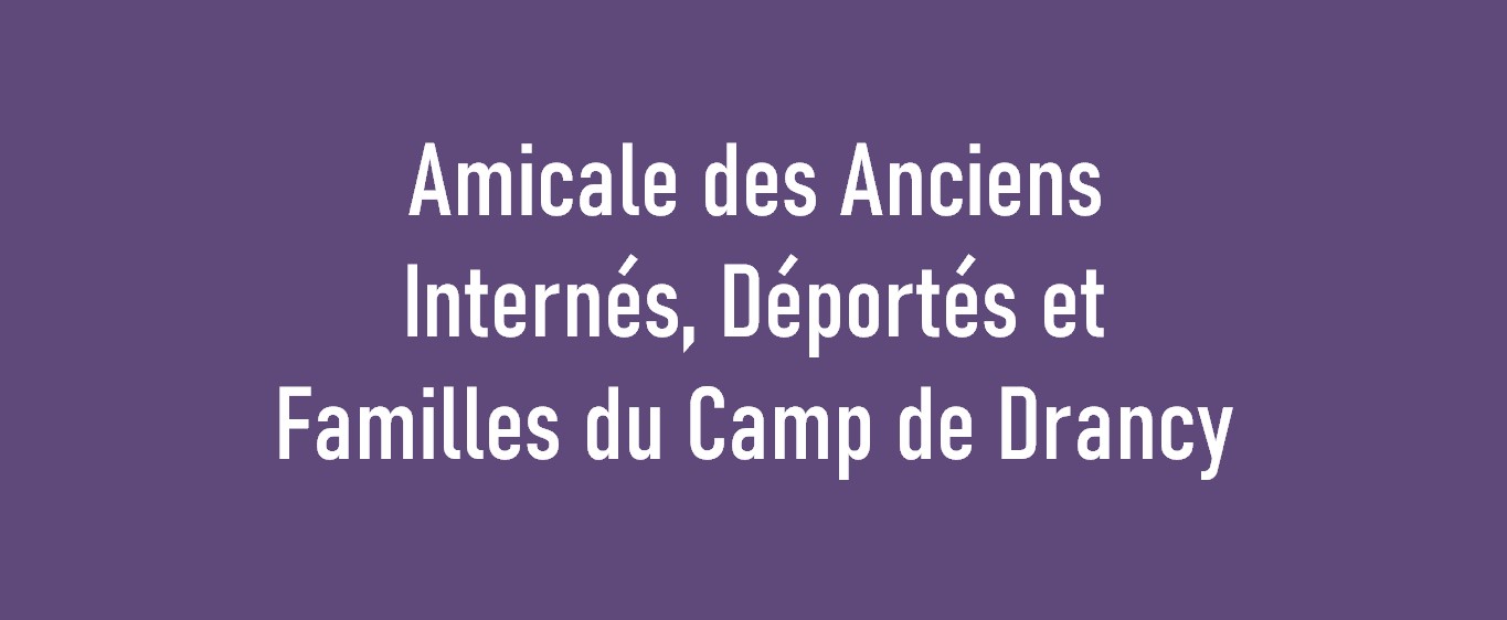 Logo Amicale des Anciens Internés et Familles du Camp de Drancy